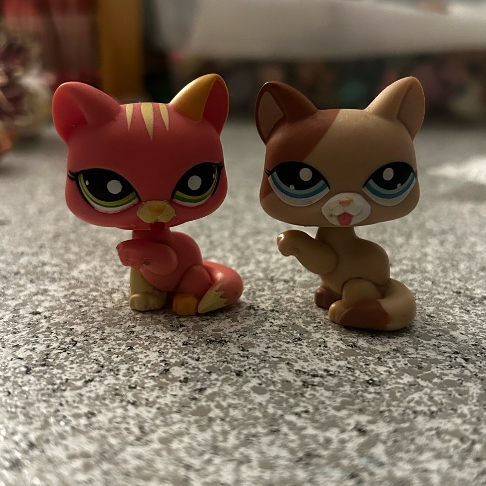 Sassy Cat LPS Pair littlest pet shops